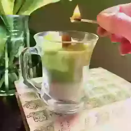Matcha Inspired Scented Candle